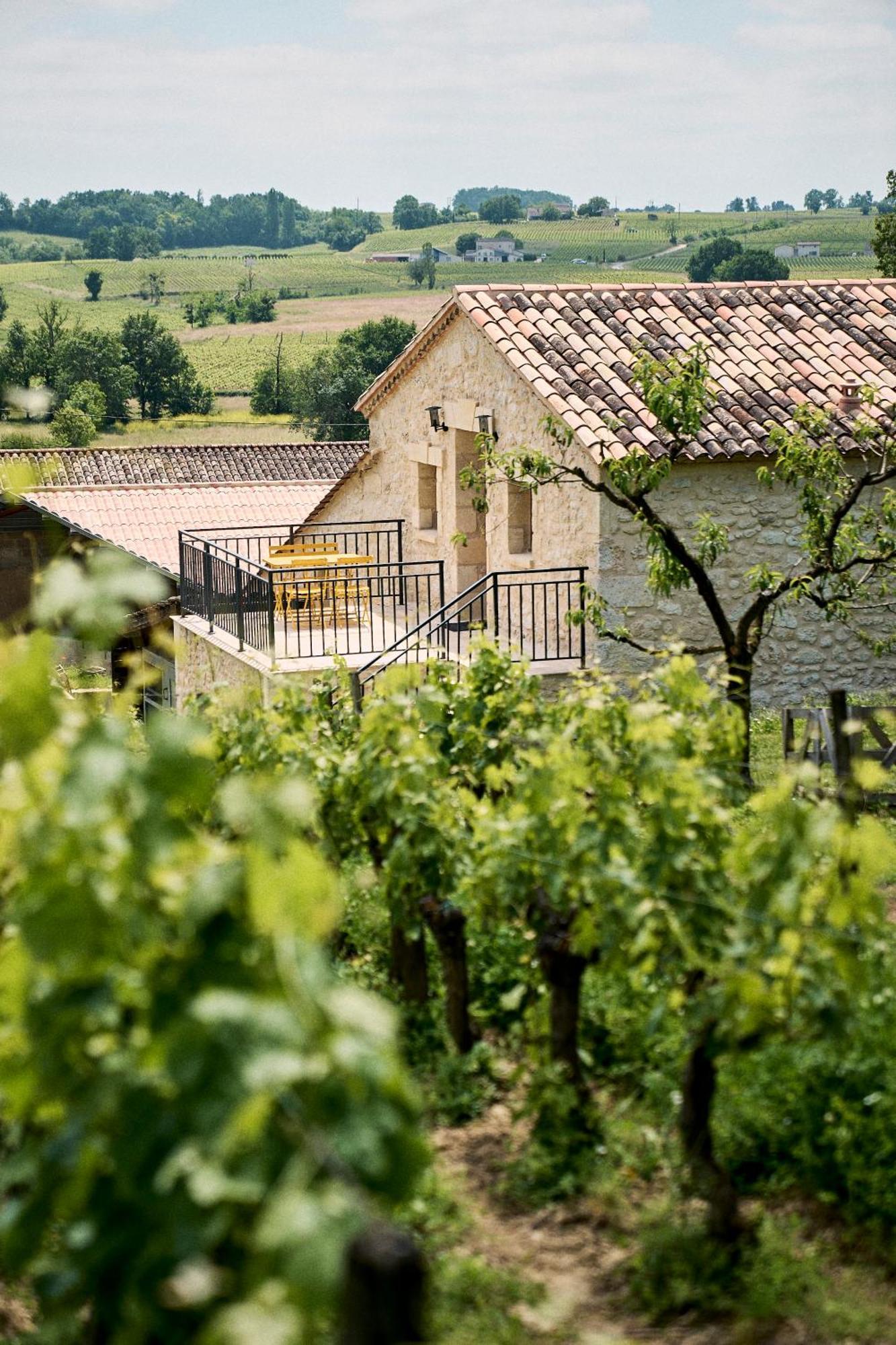 Gite Au Coeur Des Vignes Montagne  Luaran gambar